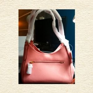 Pebble leather Lori shoulder bag